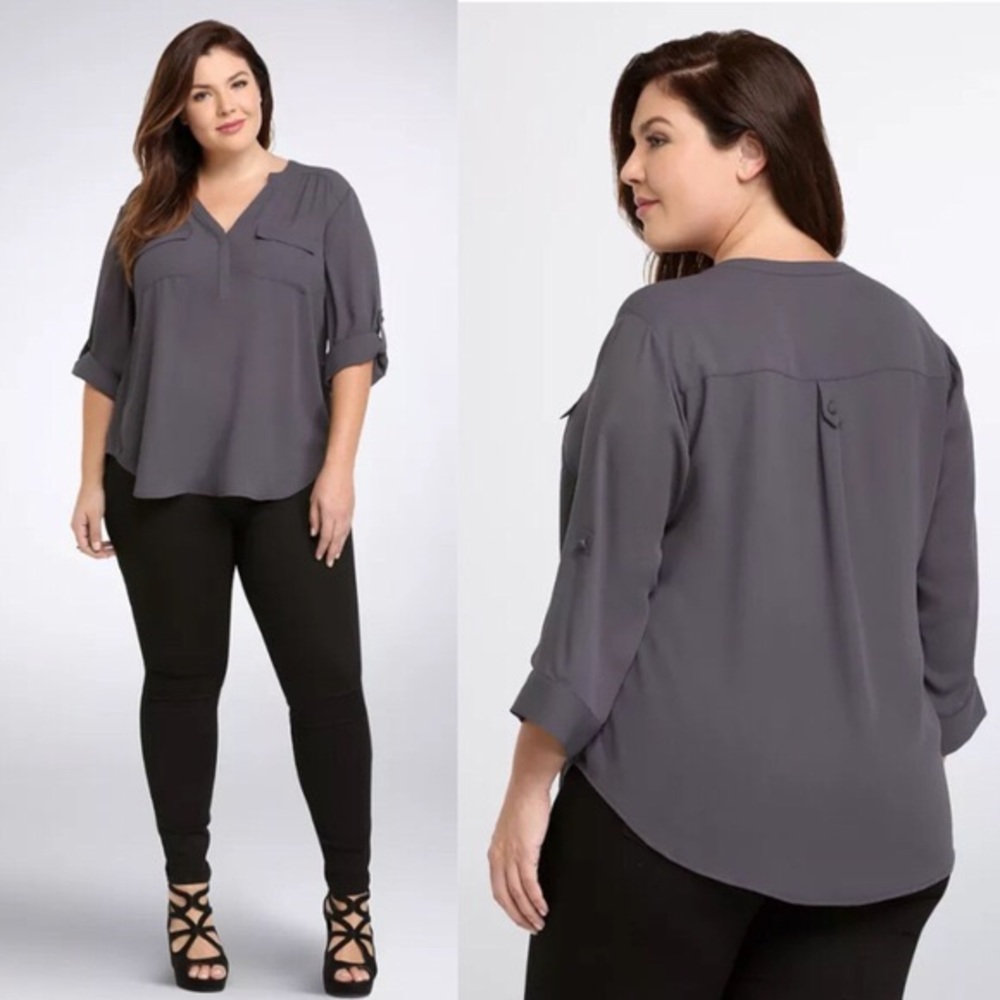 Torrid Georgette blouse